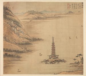 明·宋旭《湖州十八景图册》所绘今在何处？