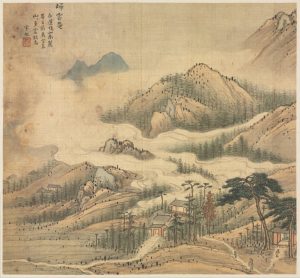 《湖州十八景图》归云庵