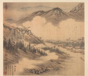 《湖州十八景图》合溪市